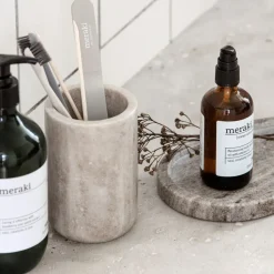 Mug cepillos Meraki, Beige