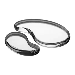 Objeto decorativo Tears of joy 2 piezas, Plateado