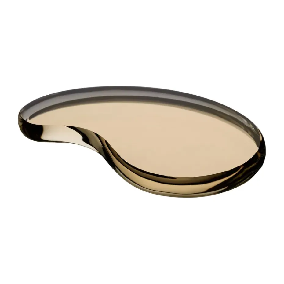 Objeto decorativo Tears of joy 2 piezas, Dorado