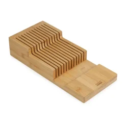 Organizador de cajones para cuchillos Drawerstore, Bambú