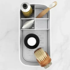 Organizador para el baño ReNew Brabantia, blanco