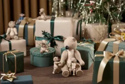 Oso de madera Liliput Kay Bojesen, Roble natural, arce natural