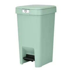 Papelera con pedal StepUp de 10 L, Jade green