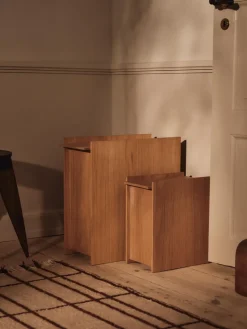 Papelera Sama , Roble, 50 L