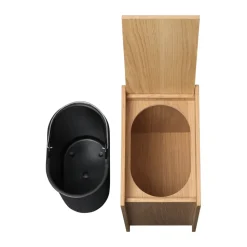 Papelera Sama , Roble, 35 L