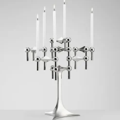 Píe STOFF Nagel, cromo