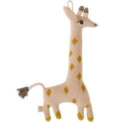 Peluche Baby Guggi Giraffe, Rose-ámbar