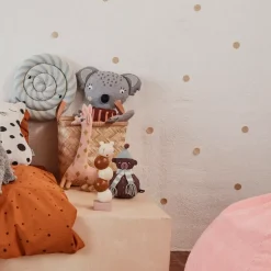 Peluche Baby Guggi Giraffe, Rose-ámbar