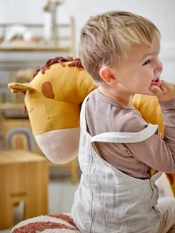 Peluche Ibber 184 cm, Orange giraffe