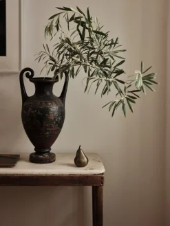 Pera decorativa Sentimant, Latón