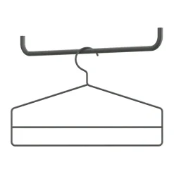 Percha String paquete de 4, Gris oscuro