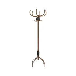 Perchero Babe, Acero con cobre - cinturón de cuero negro