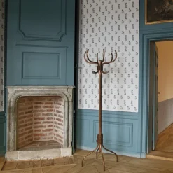 Perchero Babe, Cinturón de cuero azul - negro