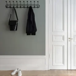 Perchero Bill Horizontal L, negro