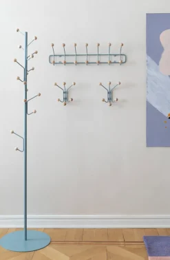 Perchero Bill Horizontal S, Pigeon blue