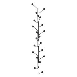 Perchero Bill Vertical, negro