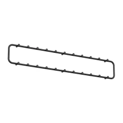 Perchero Classic 100 cm, Negro