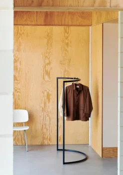 Perchero Colour Rack c-shape 112x150 cm, Black