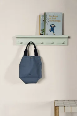 Perchero con estante Alley, Verde