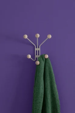 Perchero de pared Bill XS, Greige