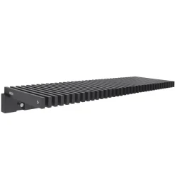 Perchero de pared Cutter, Roble lacado en negro