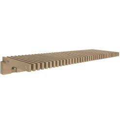 Perchero de pared Cutter, Roble