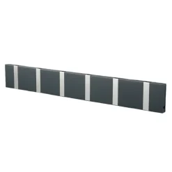 Perchero de pared Knax 60 cm, antracita-gris
