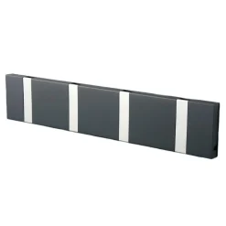 Perchero de pared Knax 40 cm, antracita-gris
