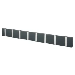 Perchero de pared Knax 80 cm, antracita-gris