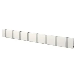 Perchero de pared Knax 80 cm, blanco-gris