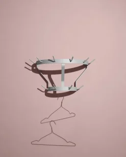 Perchero de pared Marcel, Stone grey