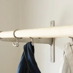 Perchero Nostalgi, Nogal, base blanca