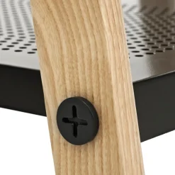 Perchero para ropa Toj, White, base de fresno