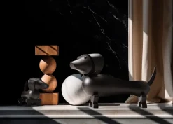 Perro Kay Bojesen 28,5 cm, Roble oscuro teñido