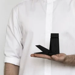 Pinza madera Moebe Pinch, roble pintado de negro