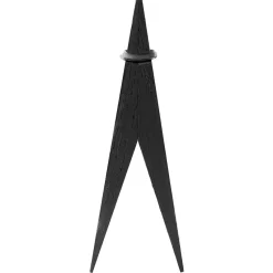 Pinza madera Moebe Pinch, roble pintado de negro