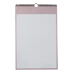 Planificador mensual Design Letters, Lavender