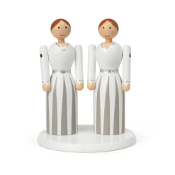 Plataforma para pareja de novios Kay Bojesen, Blanco