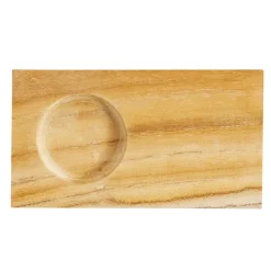 Platillo para taza Chicago 10x18 cm, natural