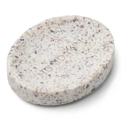 Plato de jabón Humdakin Terrazzo 10x13 cm, White-brown