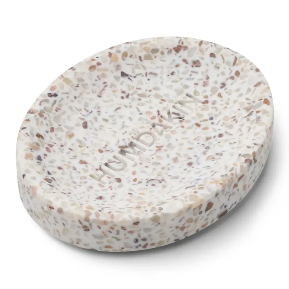 Plato de jabón Humdakin Terrazzo 10x13 cm, White-brown
