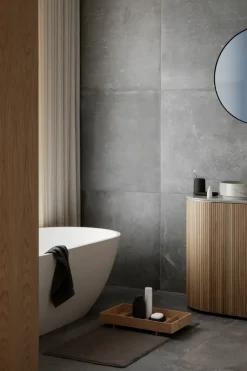 Plato de jabón Sono 10x13 cm, negro