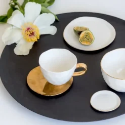 Plato Good Morning Grow Ø14 cm, latón