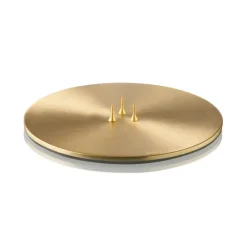 Plato para vela ester & erik Ø12 cm mate, Dorado