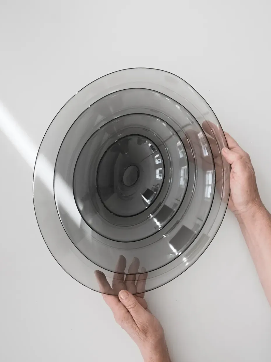 Plato Pond 36,3 cm, gris