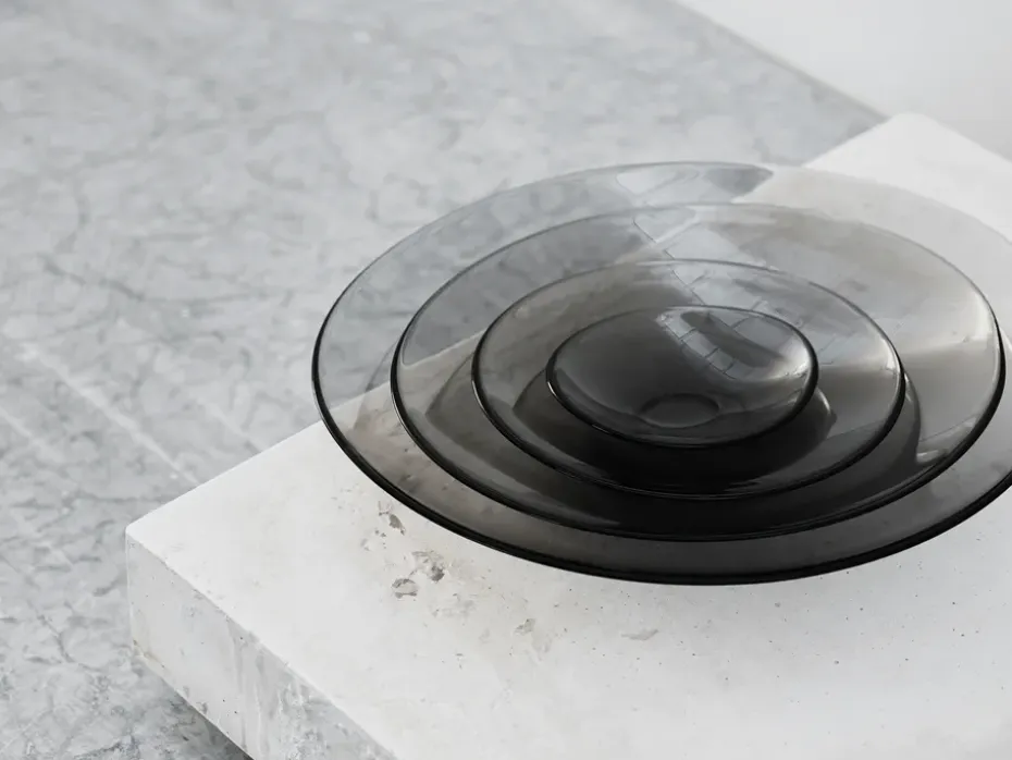 Plato Pond set de regalo, gris