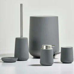 Portacepillos de dientes Nova, gris