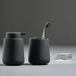Portacepillos de dientes Nova One, negro