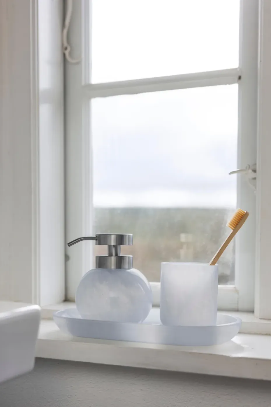 Portacepillos Opal, Light blue