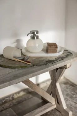 Portacepillos Opal, Lino